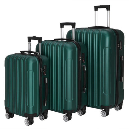 Vertical Pattern Three In One Handle Universal Wheel 20in 24in 28in ABS Aluminum Alloy Pull Rod Box Inkedjoy
