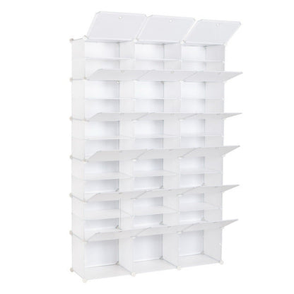 3 Rows, 12 Floors, 36 Grid Rubik's Cube Shoe Cabinet Inkedjoy