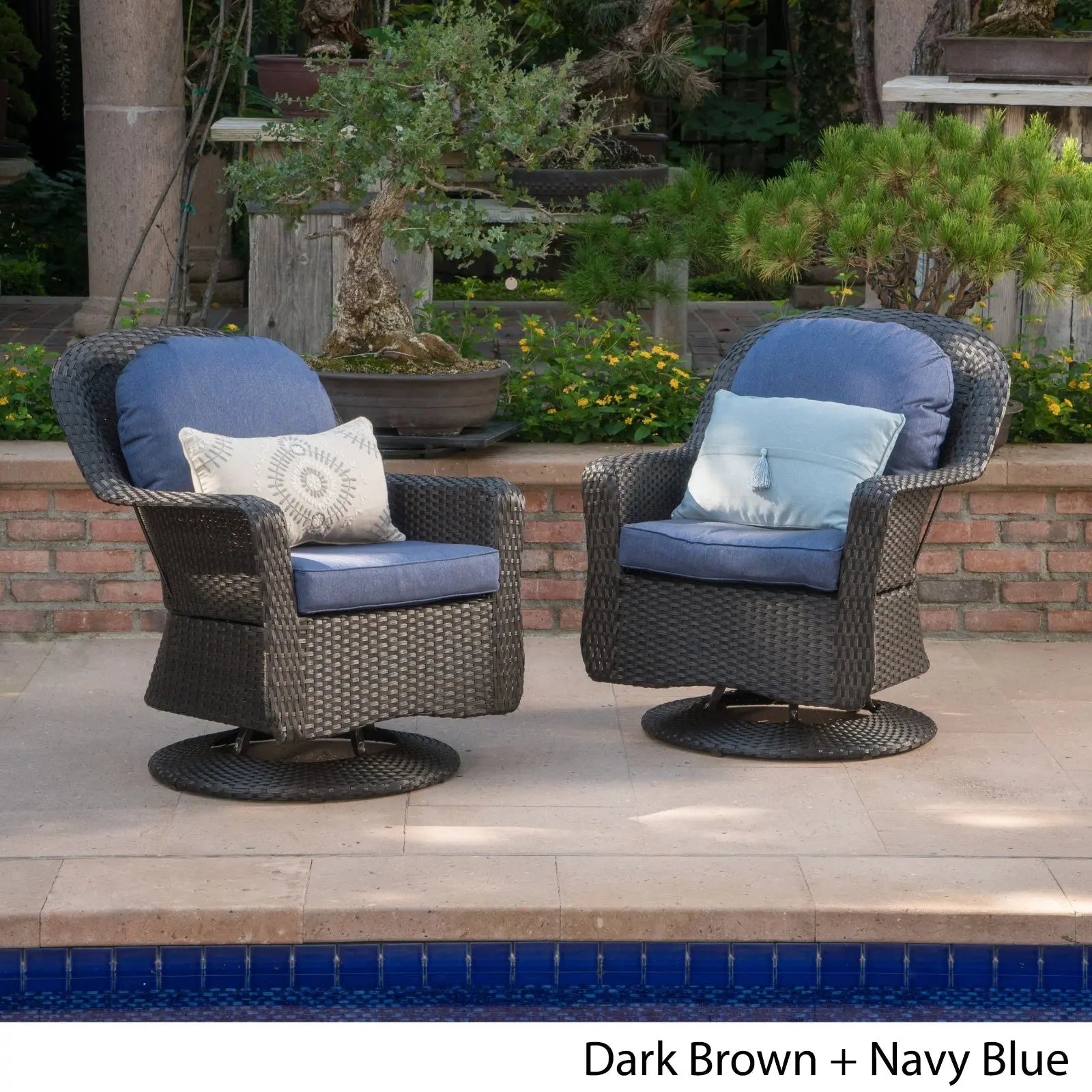 LIAM SWIVEL CLUB CHAIR  Set Of 2 My Store