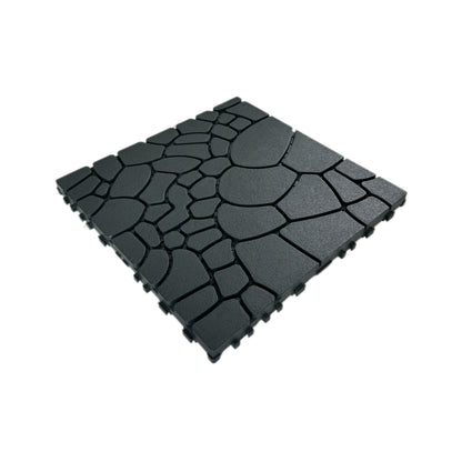 Waterproof, Wear-resistant, DIY Assembly, Garden, Courtyard, Balcony,plastic Flooring Inkedjoy
