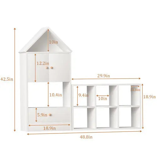Multi Functional Children's Bookshelf My Store
