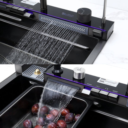 Pull-out Facuet Single Bowl Sink Kitchen My Store