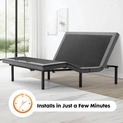 Electric Bed Fully Functional Bed Frame With Wireless Remote Control My Store
