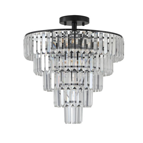 Large Black Crystal Chandelier Inkedjoy