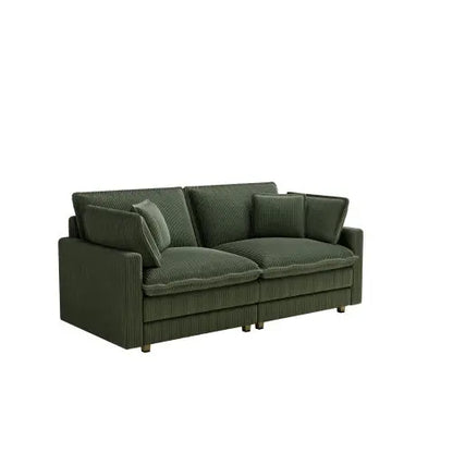 Deep Seat, 4 Pillow, Modern Sofa My Store