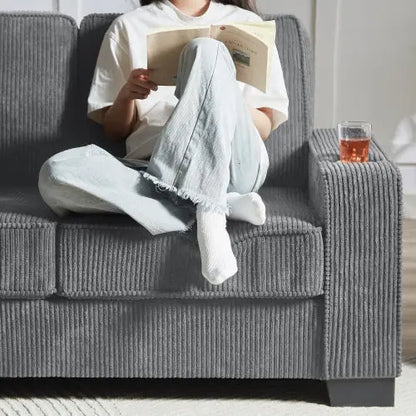 Fabric Modern Compressed Couch My Store