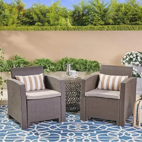 Outdoor Brown Willow Club Chair My Store