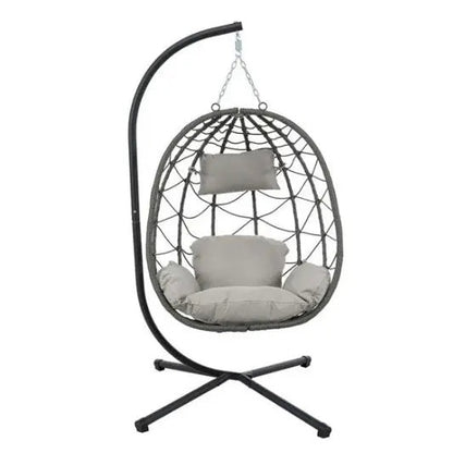 Indoor And Outdoor Swing Chairs, Hanging Basket Chairs With Stands Are Suitable For Bedrooms, Living Rooms, Balconies, And Are Prohibited From Being Sold On The Wayfair Platform My Store