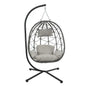Indoor And Outdoor Swing Chairs, Hanging Basket Chairs With Stands Are Suitable For Bedrooms, Living Rooms, Balconies, And Are Prohibited From Being Sold On The Wayfair Platform My Store