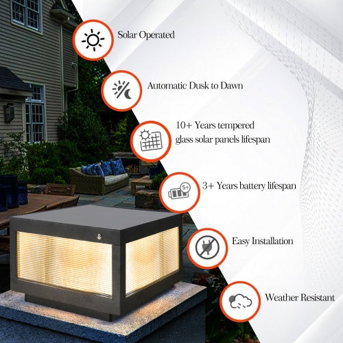 Solar Wall Light With Dimmable LEDs Unavailable Platforms- Temu My Store