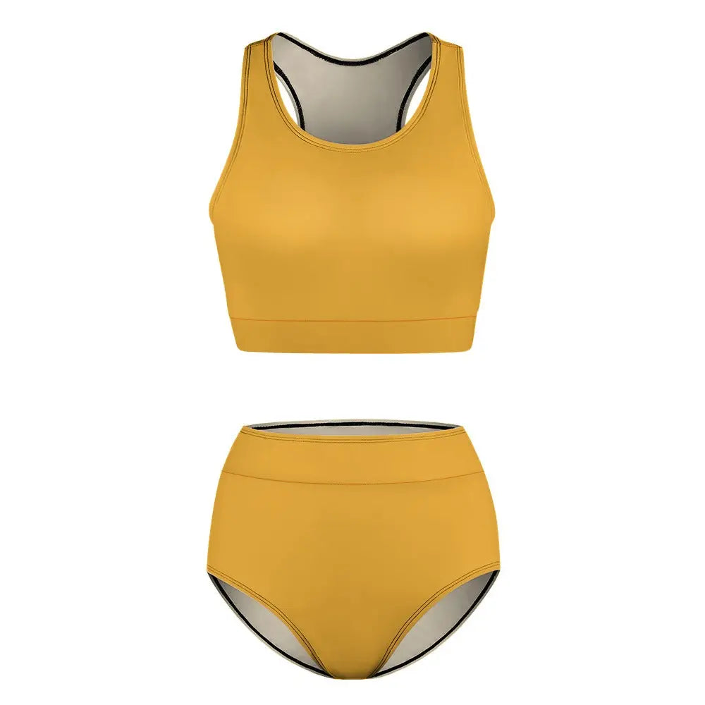 Ladies Two Piece Bikini Swimsuit Inkedjoy