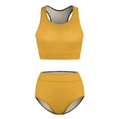 Ladies Two Piece Bikini Swimsuit Inkedjoy