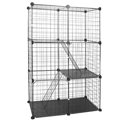Cat Cage With 3 Doors And 3 Layers, Suitable For Kittens, Puppies, Rabbits My Store