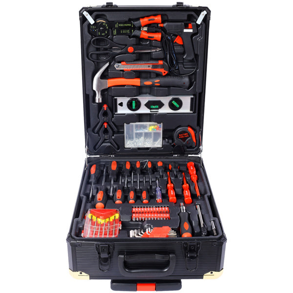 Home Repair Tool Box Set With Rolling Wheels Inkedjoy