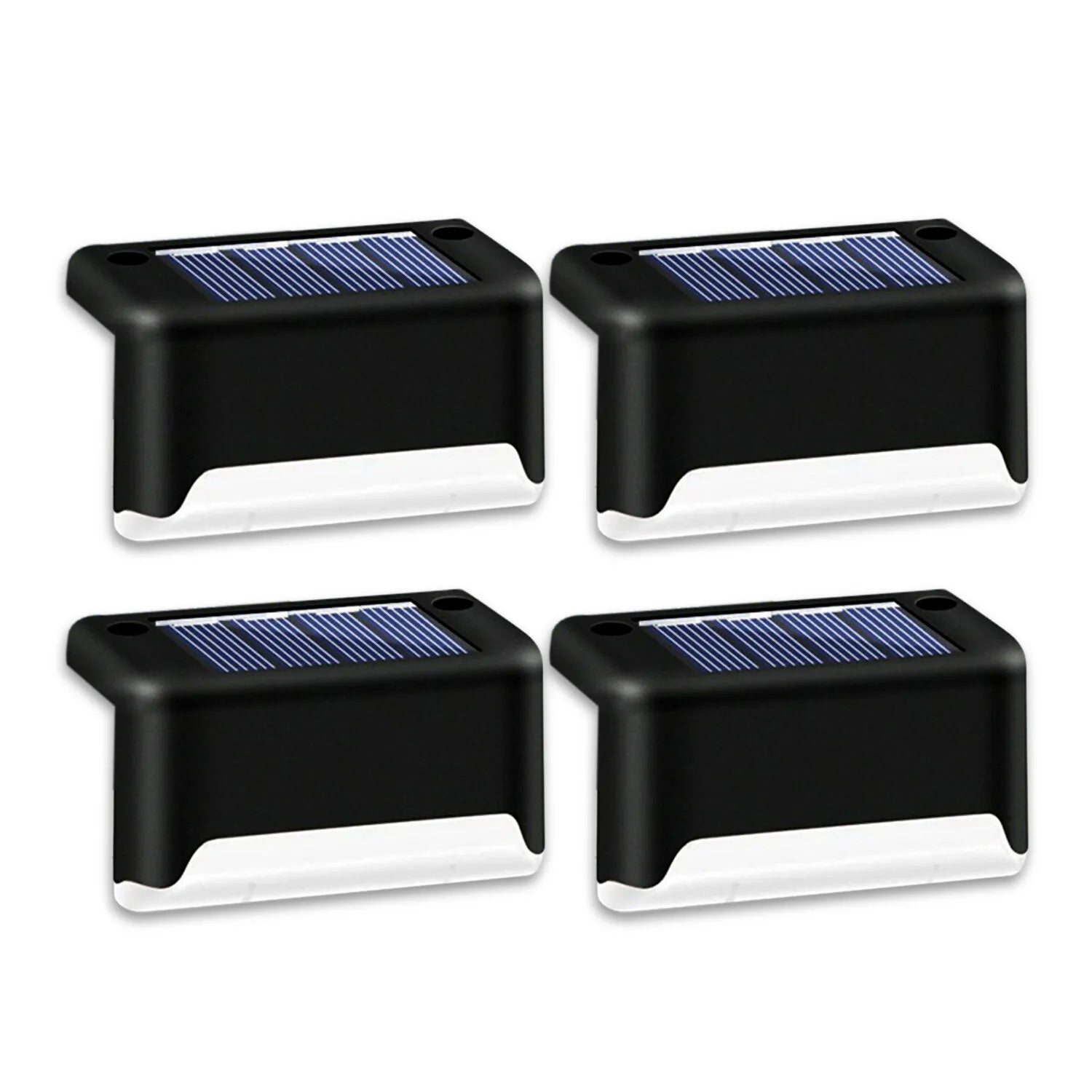4 Solar LED Bright Deck Lights Ohberri