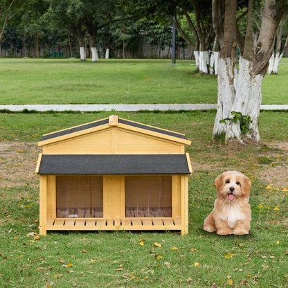 Dog House Pine Wood My Store