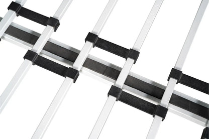 Metal Twin Over Full Bunk Bed With Trundle, Heavy-Duty, Noise Reduced, Guardrail My Store