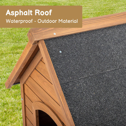 Black Asphalt Roof Dog House My Store