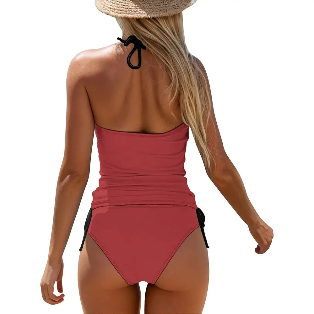 Split swimsuit Inkedjoy