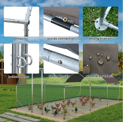Dome Roof Large Poultry Cage For Hen House, My Store