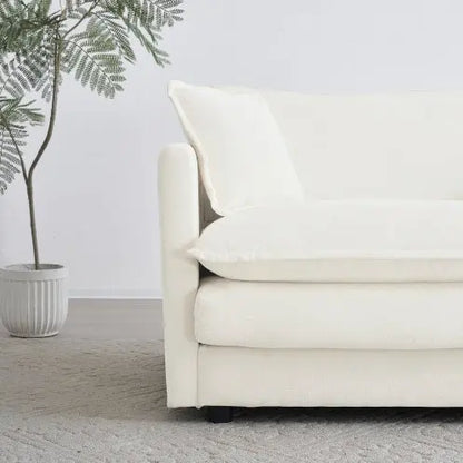 Modern Fabric Love seat Sofa My Store