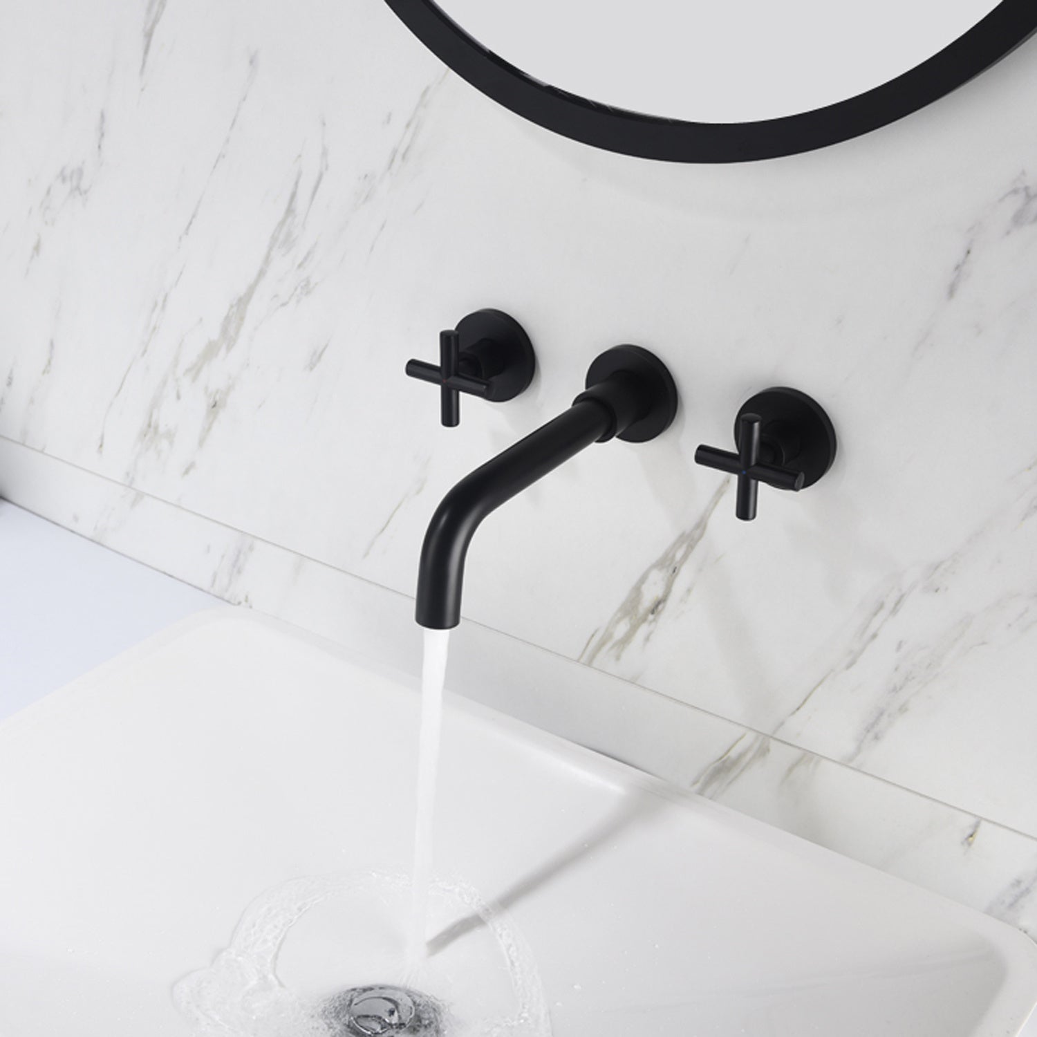 Bathroom Faucets, Wall-mounted Bathroom Sink Faucets My Store