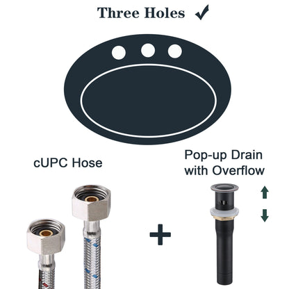 2-Handle 4-Inch Oil Rubbed Bronze Bathroom Faucet My Store