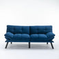 Navy Blue Convertible Folding Modern Sofa Bed My Store