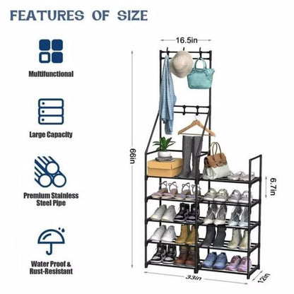 5-layer Shoe Rack Inkedjoy