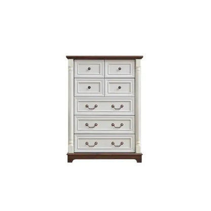 7 Drawer Dresser Chest For Bedroom With Wooden Base My Store