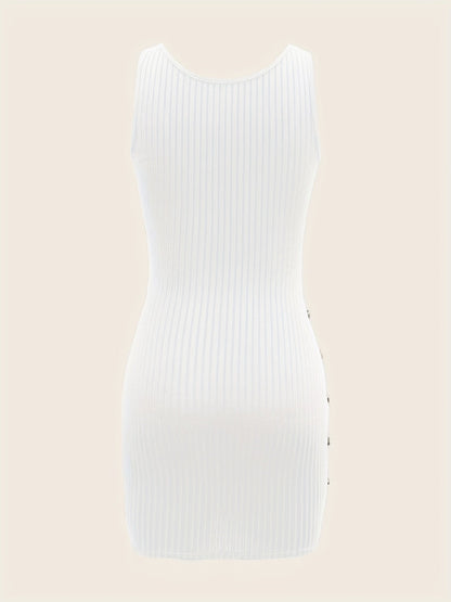 Cocktail Bodycon Tank Dress | Party Club Wear - Trendify Ohberri