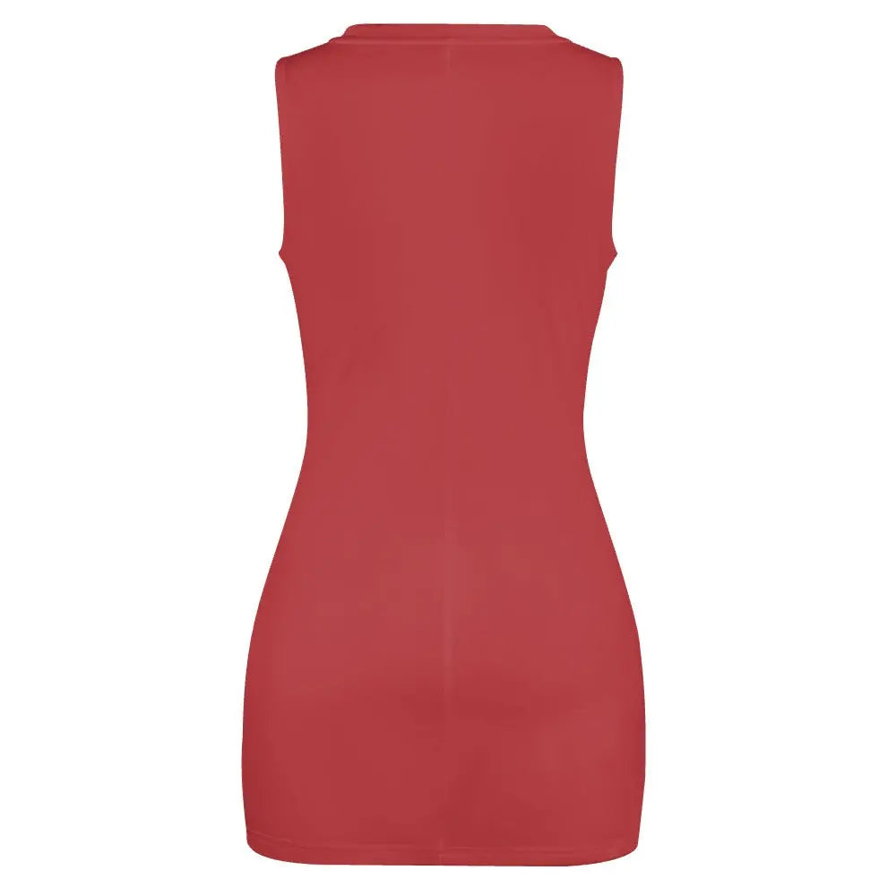 Navel-Baring Cross-Fit Hip Skirt Inkedjoy