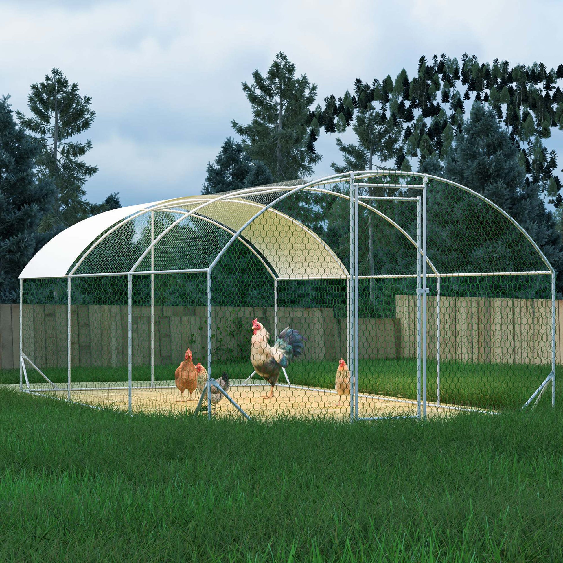 Large Chicken Coop Metal My Store