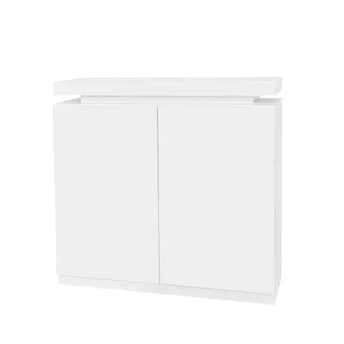 Large Spaces Shoe Cabinet High Glossy White Color With Led Light Have Moveable Shelves My Store