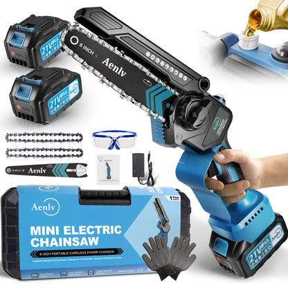 6-inch Mini Chainsaw Inkedjoy