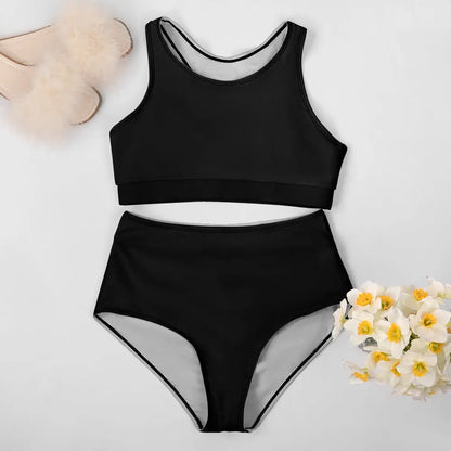 Ladies Two Piece Bikini Swimsuit Inkedjoy