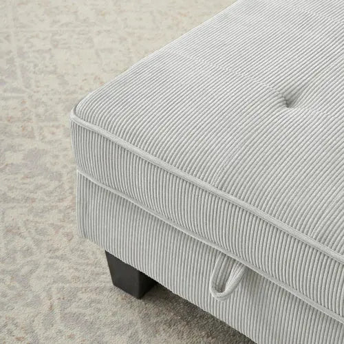 Chaise Lounge Indoor Sleeper Sofa Bed Chair Upholstered Lounge Chair For Bedroom Living Room With Rivets My Store