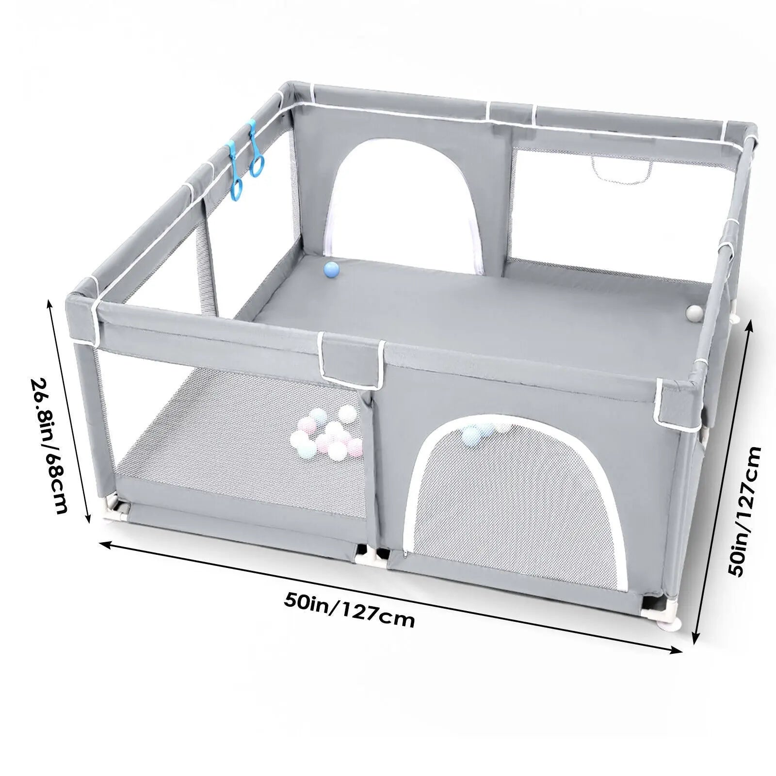 Baby Playpen With Mat Activity Center Indoor My Store
