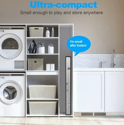 6ft Mid-Size Table Tennis Table Foldable Portable Ping Pong Table Set For Indoor  Outdoor Games With Net, 2 Table Tennis Paddles And 3 Balls My Store