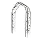 Metal Garden Arch Assemble Freely With 8 Styles Arbor Trellis Climbing Plants Outdoor Inkedjoy