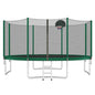 14FT Trampoline For Kids With Safety Enclosure Net, Basketball Hoop And Ladder My Store