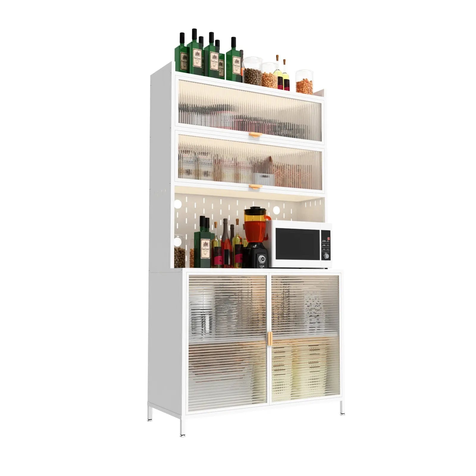 6 Level Flip Door Pantry Cabinet My Store