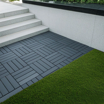 Waterproof, Wear-resistant, DIY Assembly, Garden, Courtyard, Balcony,plastic Flooring Inkedjoy