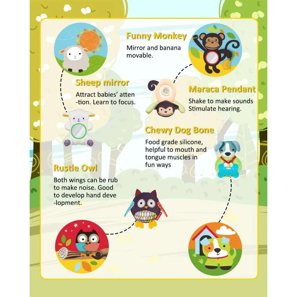 Baby Play Mat Zoo Theme My Store