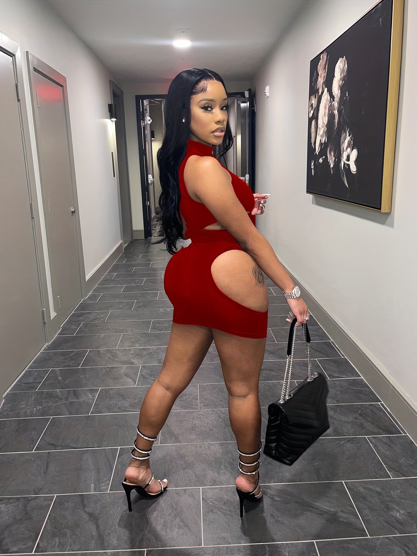 Bodycon Tank Dress - Spring Summer Fashion - Women's Clothing Ohberri