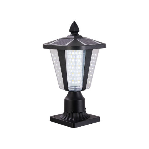 Solar Pillar Headlights With Dimmable LEDs 1-pack My Store