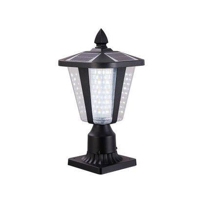 Solar Pillar Headlights With Dimmable LEDs 1-pack My Store