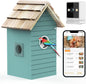 Smart Bird House,Bird Feeder With Camera -Blue My Store