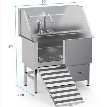 Stainless Steel Dog Bath Table My Store