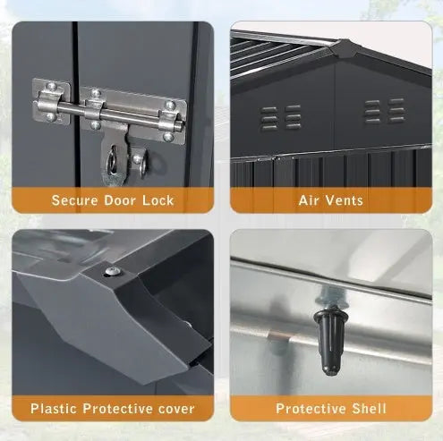 Outdoor Sheds 6FT X 8FT My Store